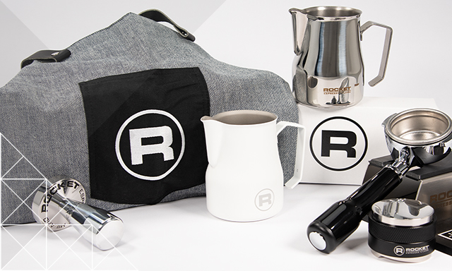 Doplňky ke kávovarům Rocket Espresso Milano, “ručně výrobené“